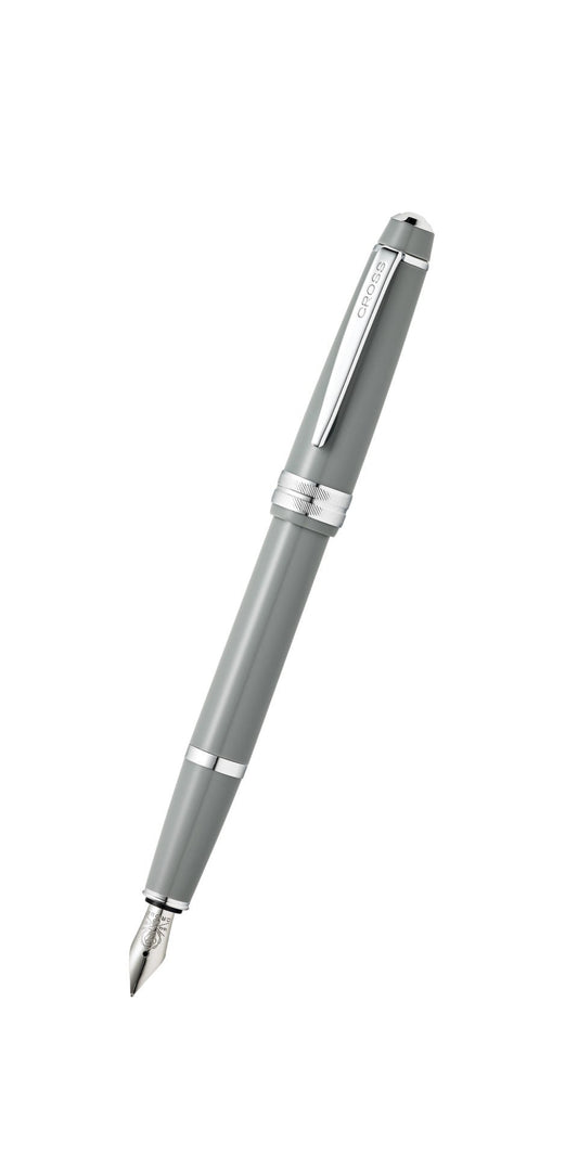 Cross Bailey Light Polished Gray Resin Fountain Pen