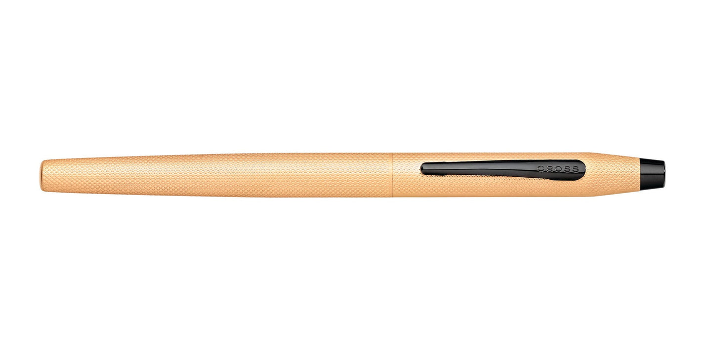 Classic Century Brushed Rose-Gold PVD Rollerball Pen