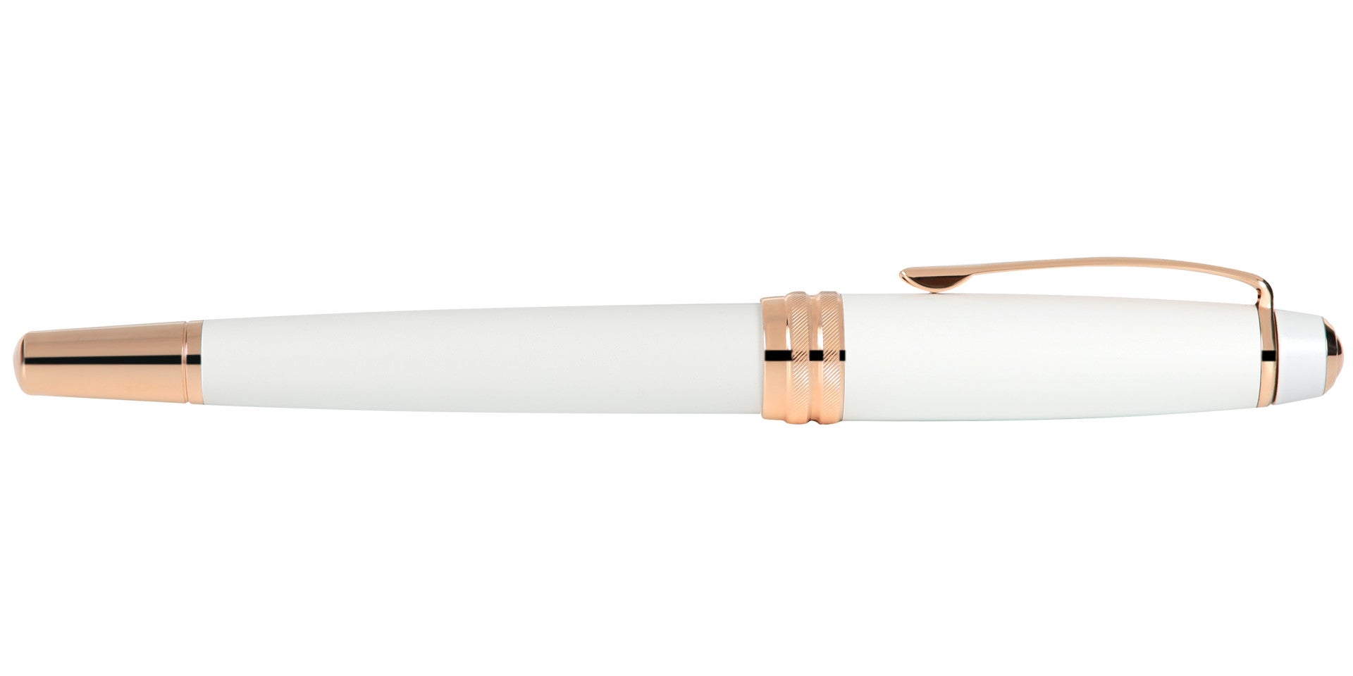 Bailey Pearlescent White Lacquer Fountain Pen