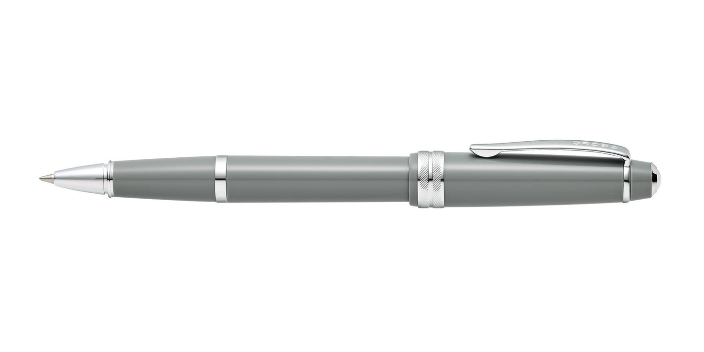 Bailey Light™ Polished Gray Resin Rollerball Pen