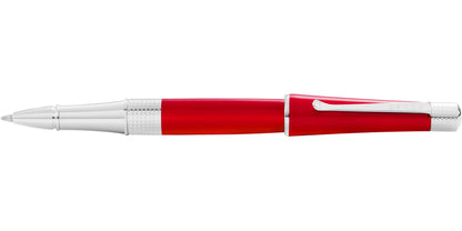 Beverly Translucent Red Lacquer Rollerball Pen