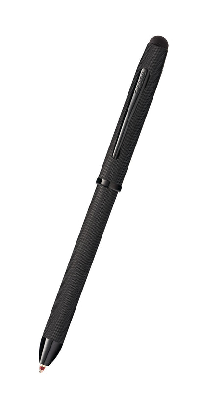 Tech3+ Brushed Black PVD Multifunction Pen