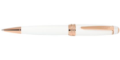 Bailey Pearlescent White Lacquer Ballpoint Pen