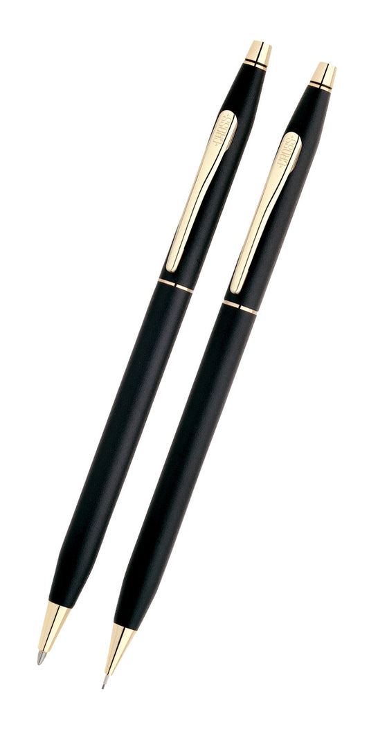 Classic Century Classic Black Pen and Pencil Set