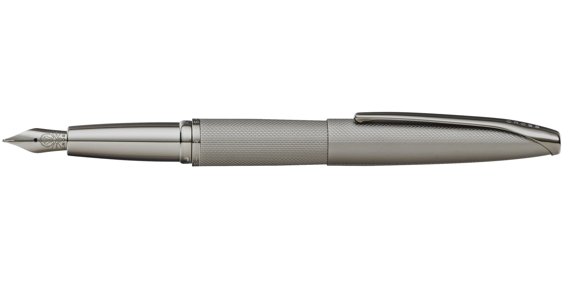 ATX Sandblasted Titanium Gray Fountain Pen