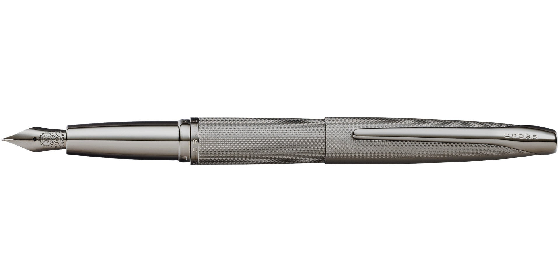 ATX Sandblasted Titanium Gray Fountain Pen