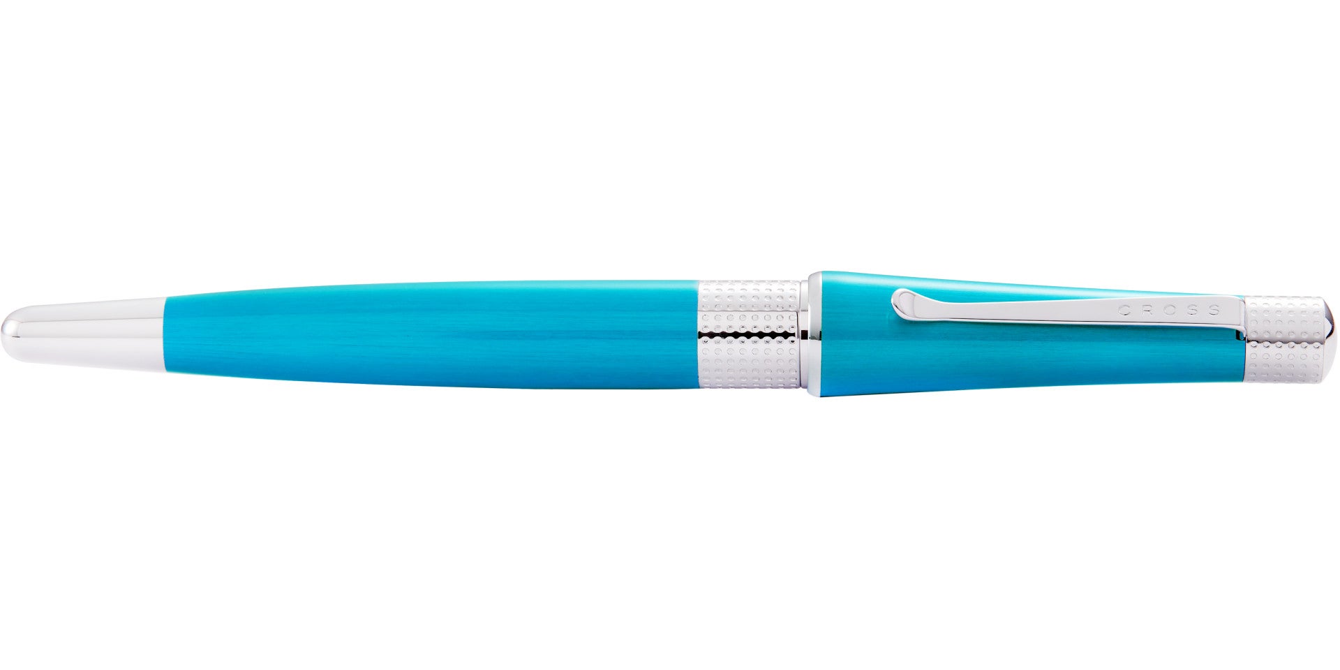 Beverly Translucent Teal Lacquer Fountain Pen