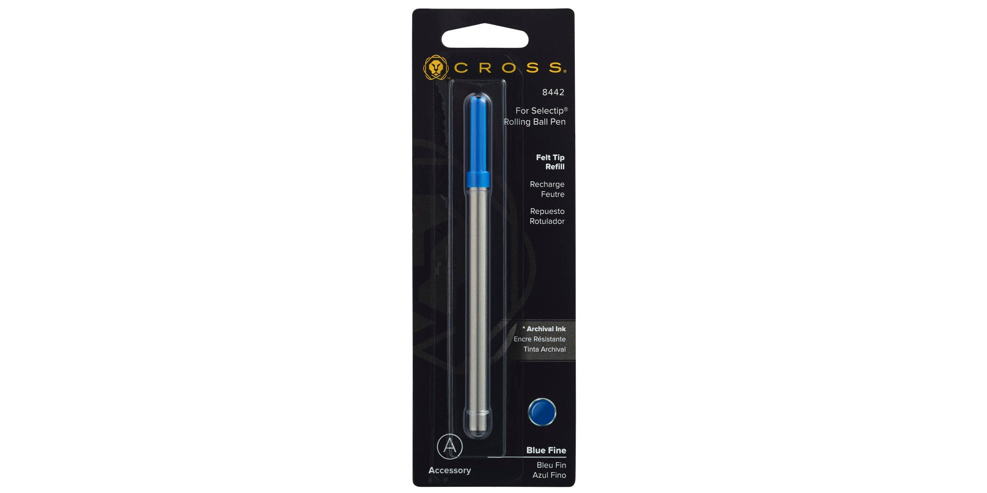 Selectip Porous-Point Pen Refill - Blue - Fine - Single Pack