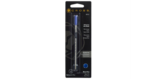 Ballpoint Pen Refill - Blue - Fine - Packaged One Per Card