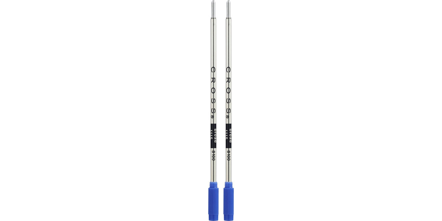 Ballpoint Pen Refill - Blue - Broad - 2-pack