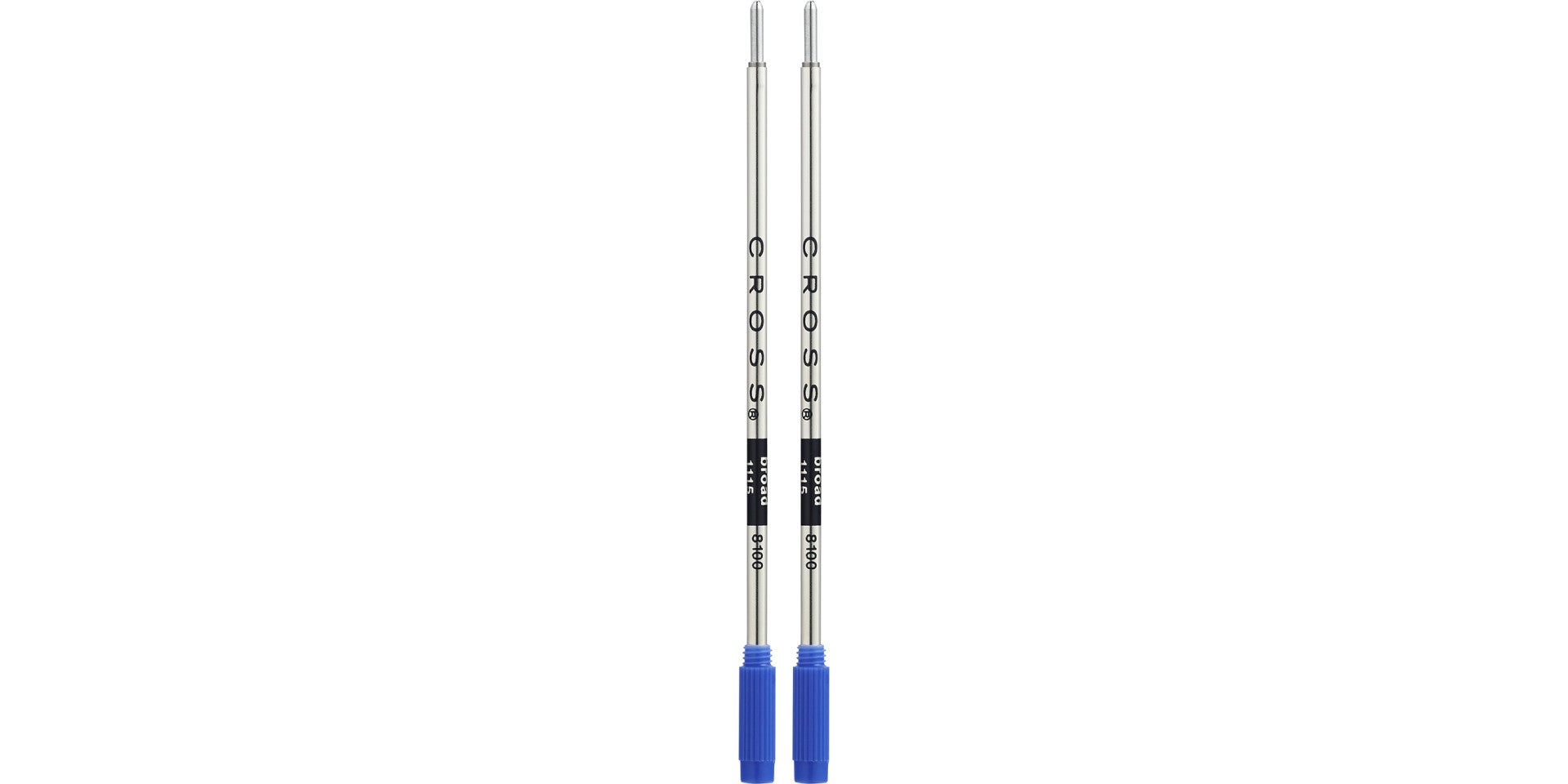 Ballpoint Pen Refill - Blue - Broad - 2-pack