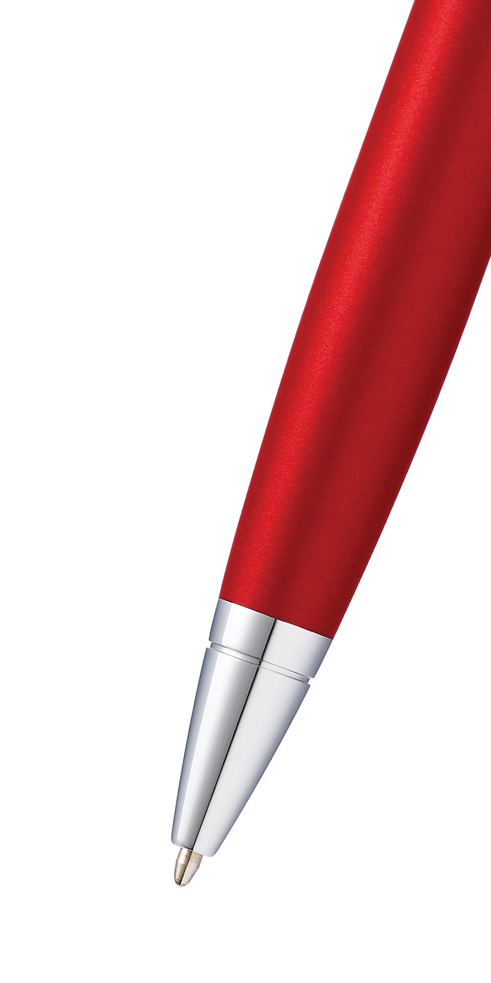 Calais Matte Metallic Crimson Ballpoint Pen