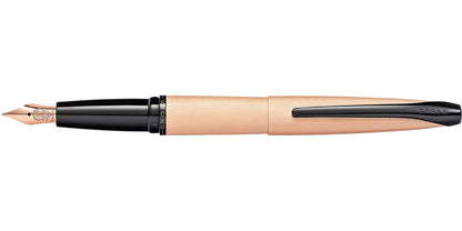 ATX Brushed Rose Gold Fountain Pen