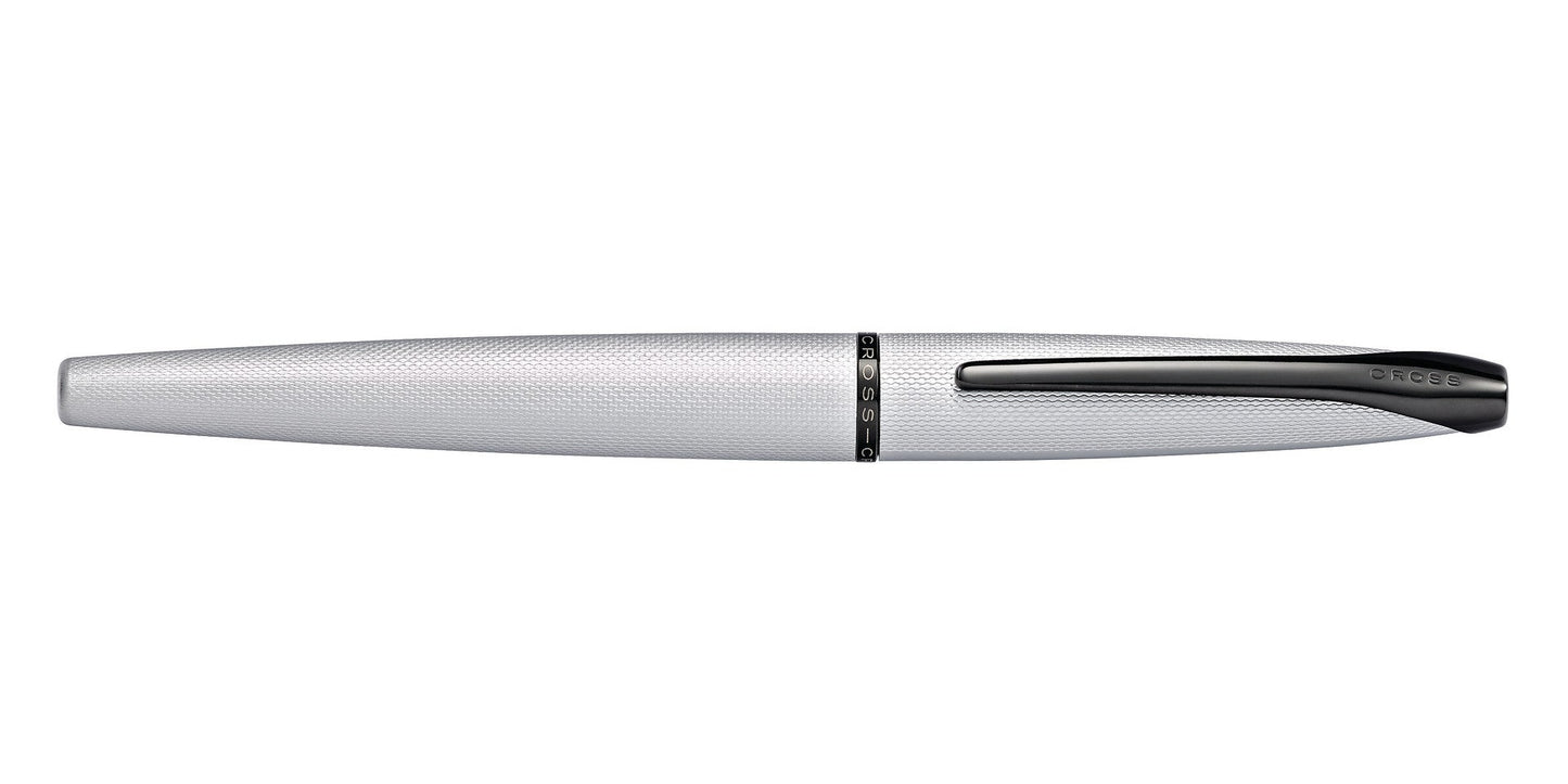 ATX Brushed Chrome Rollerball Pen