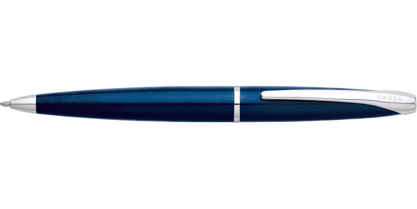 ATX Translucent Blue Lacquer Ballpoint Pen