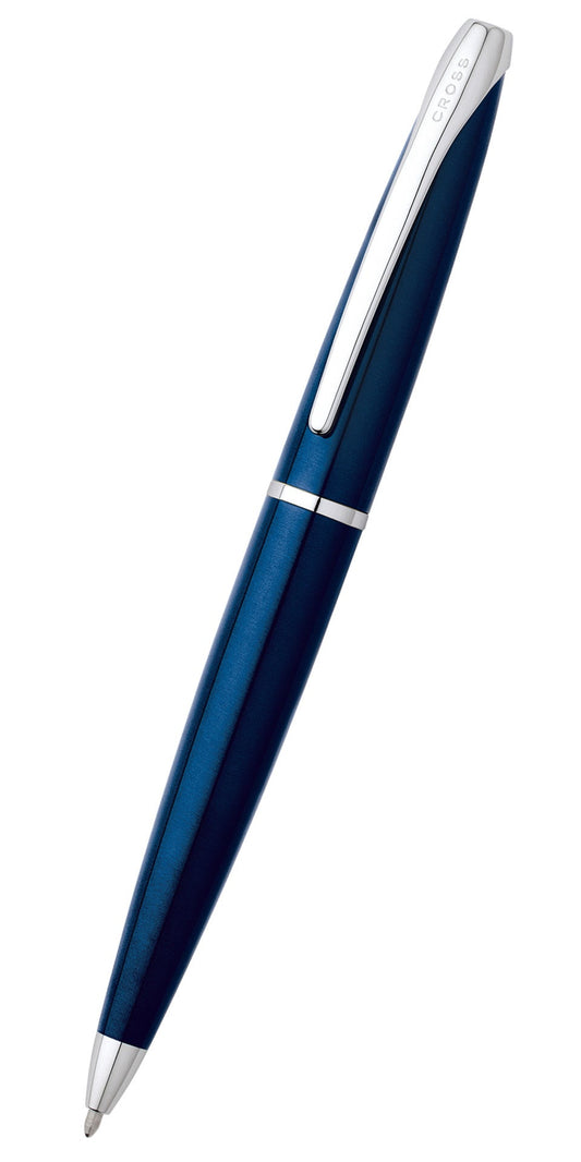 ATX Translucent Blue Lacquer Ballpoint Pen