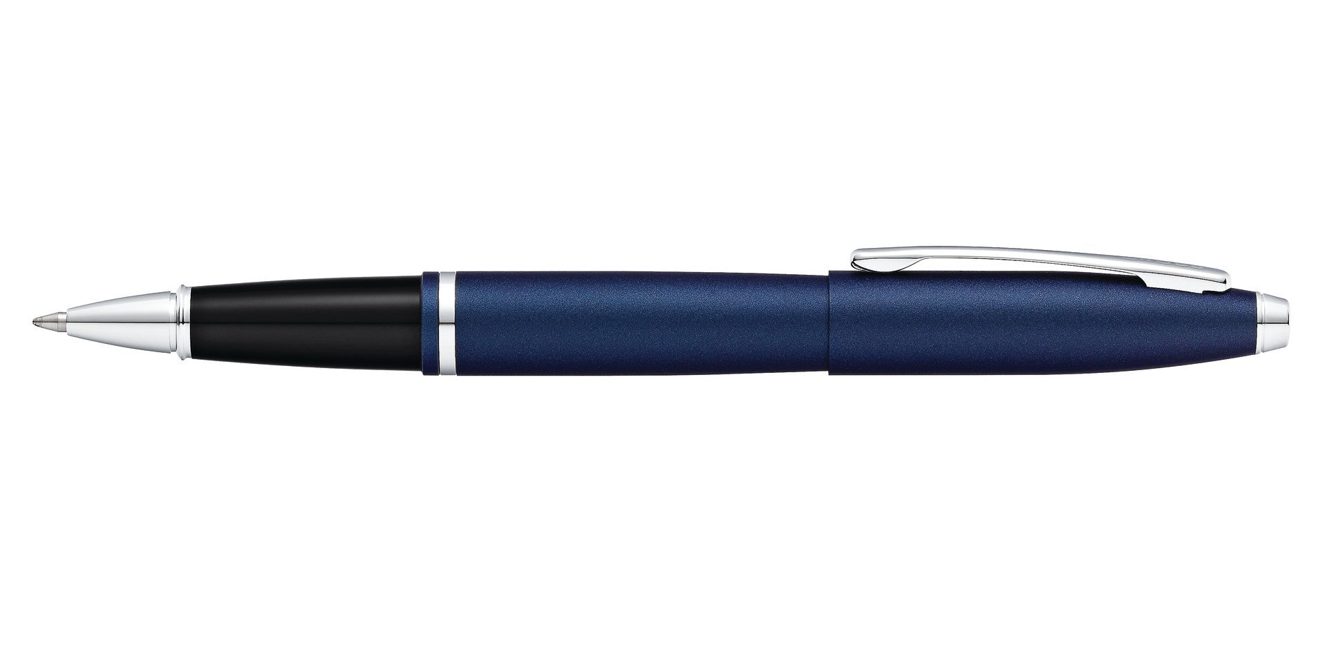 Calais Matte Metallic Midnight Blue Rollerball Pen