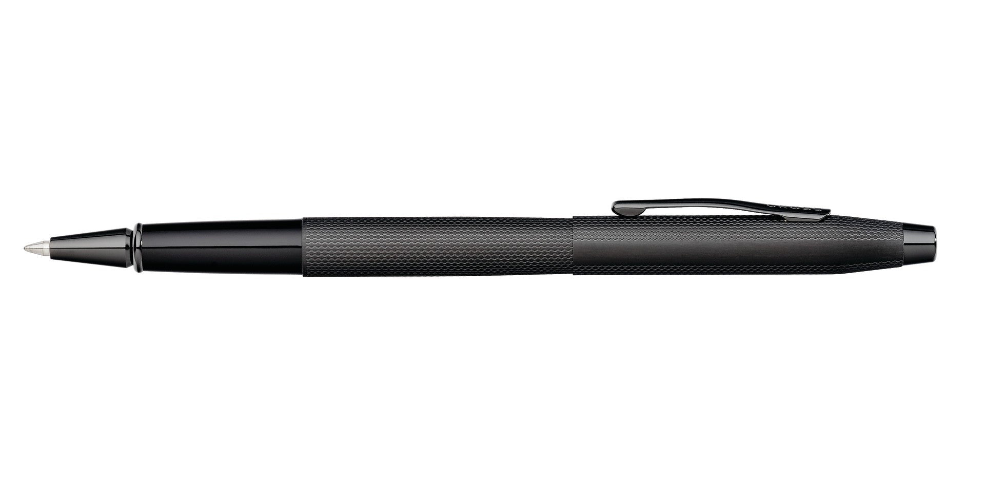 Classic Century Brushed Black PVD Rollerball Pen