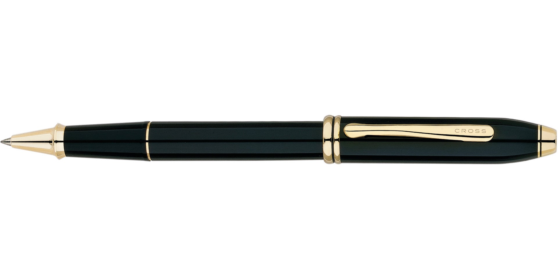 Townsend® Classic Black Lacquer Rollerball Pen