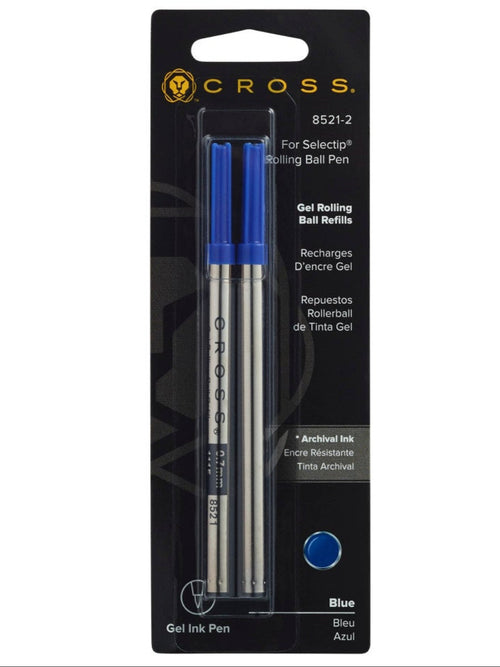 Selectip Gel Rollerball Pen Refill - Blue - Dual Pack