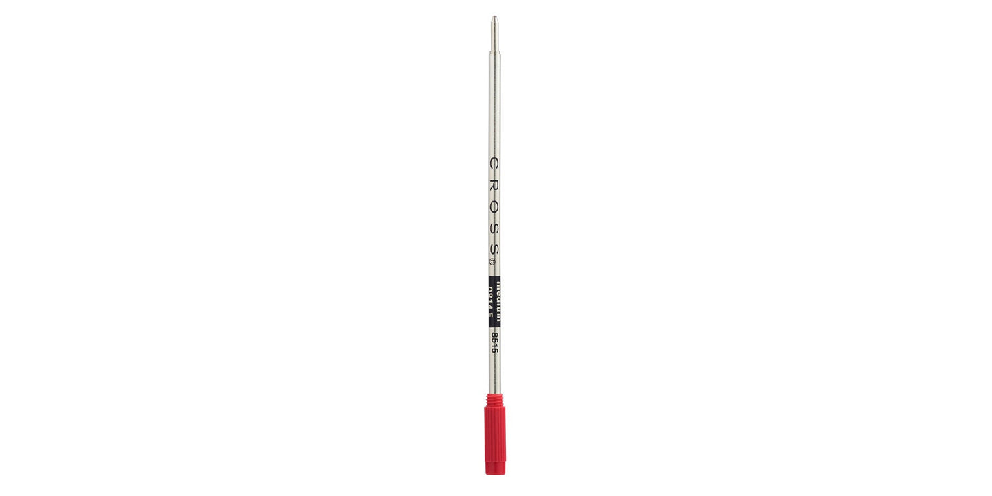 Ballpoint Pen Refill - Red - Medium - Packaged One Per Card