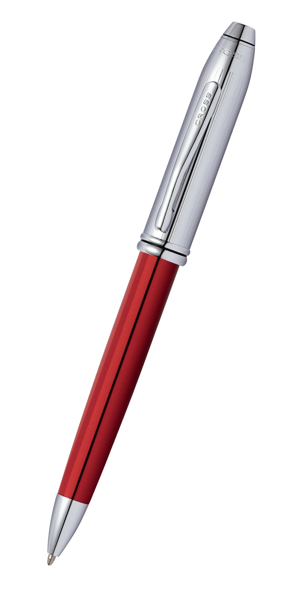 Townsend Red and Chrome Ballpoint Pen