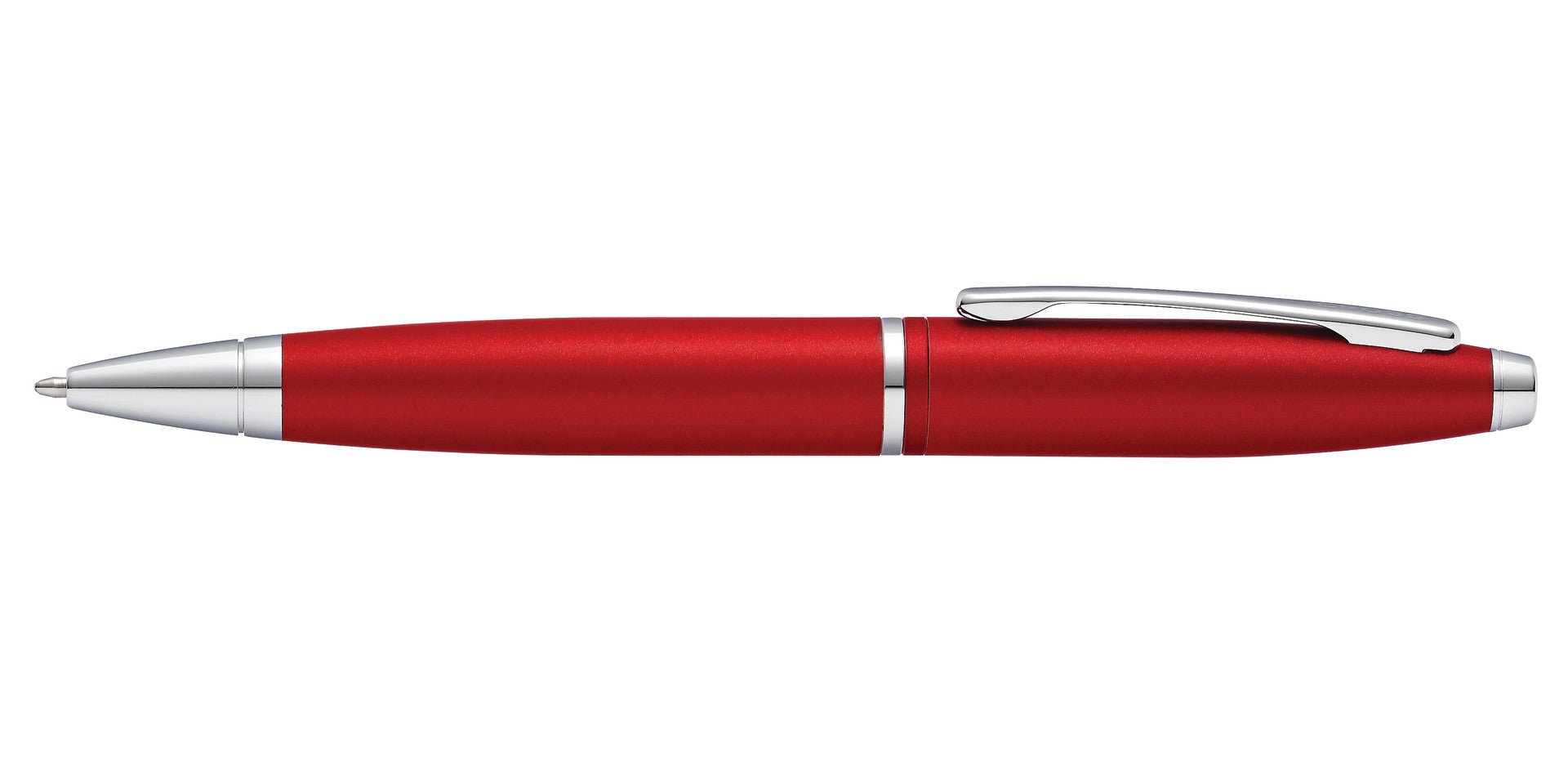 Calais Matte Metallic Crimson Ballpoint Pen