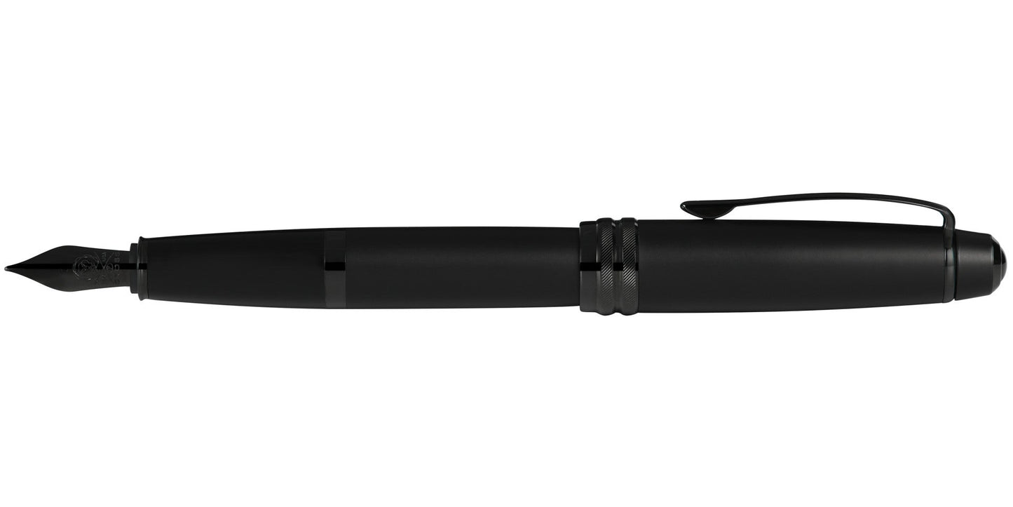 Bailey Matte Black Lacquer Fountain Pen