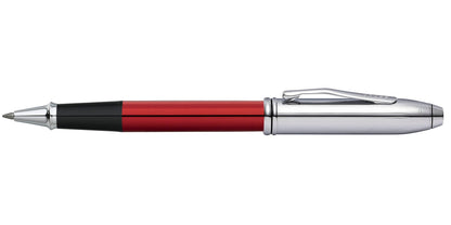 Townsend Red and Chrome Rollerball Pen