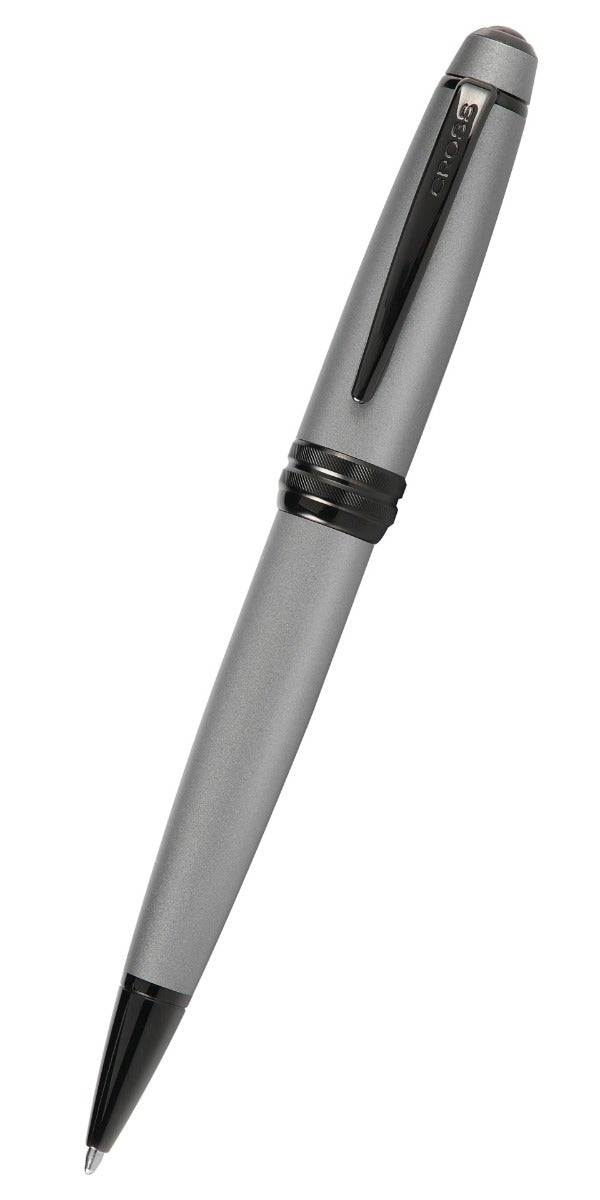 Bailey Matte Gray Lacquer Ballpoint Pen