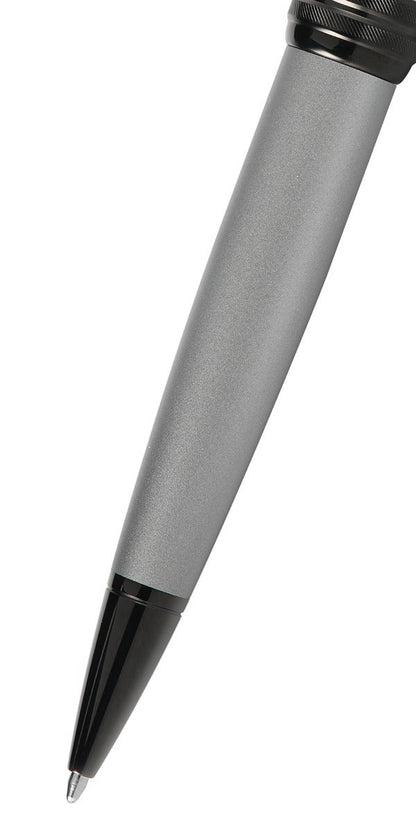 Bailey Matte Gray Lacquer Ballpoint Pen