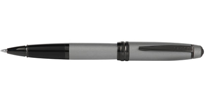 Bailey Matte Gray Lacquer Rollerball Pen