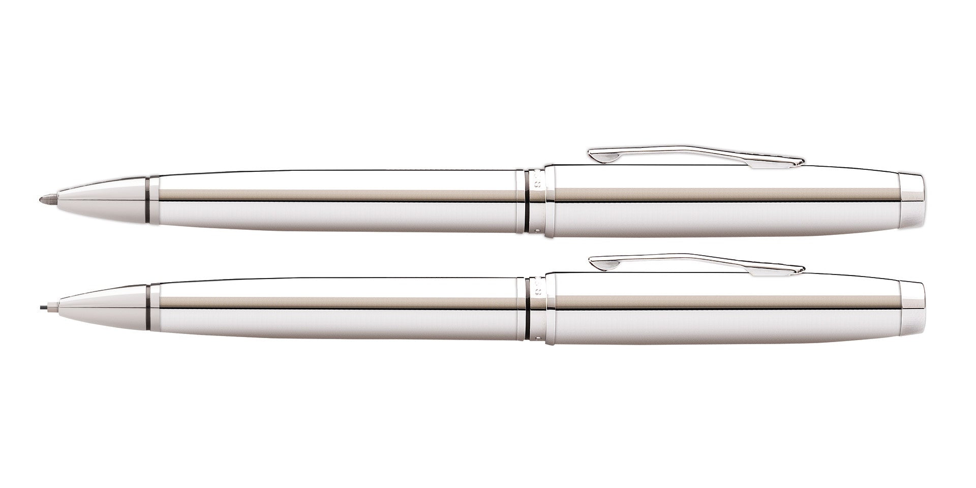 Coventry Polished Chrome Pen and Pencil Gift Set