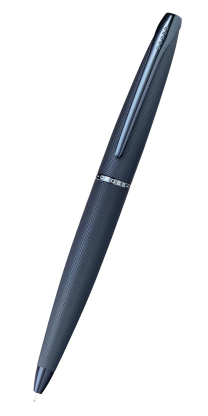 ATX Sandblasted Dark Blue Ballpoint Pen