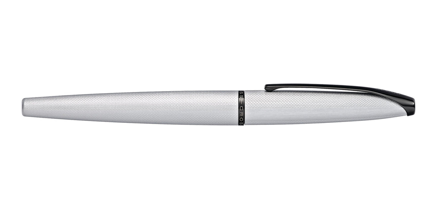 ATX Brushed Chrome Rollerball Pen