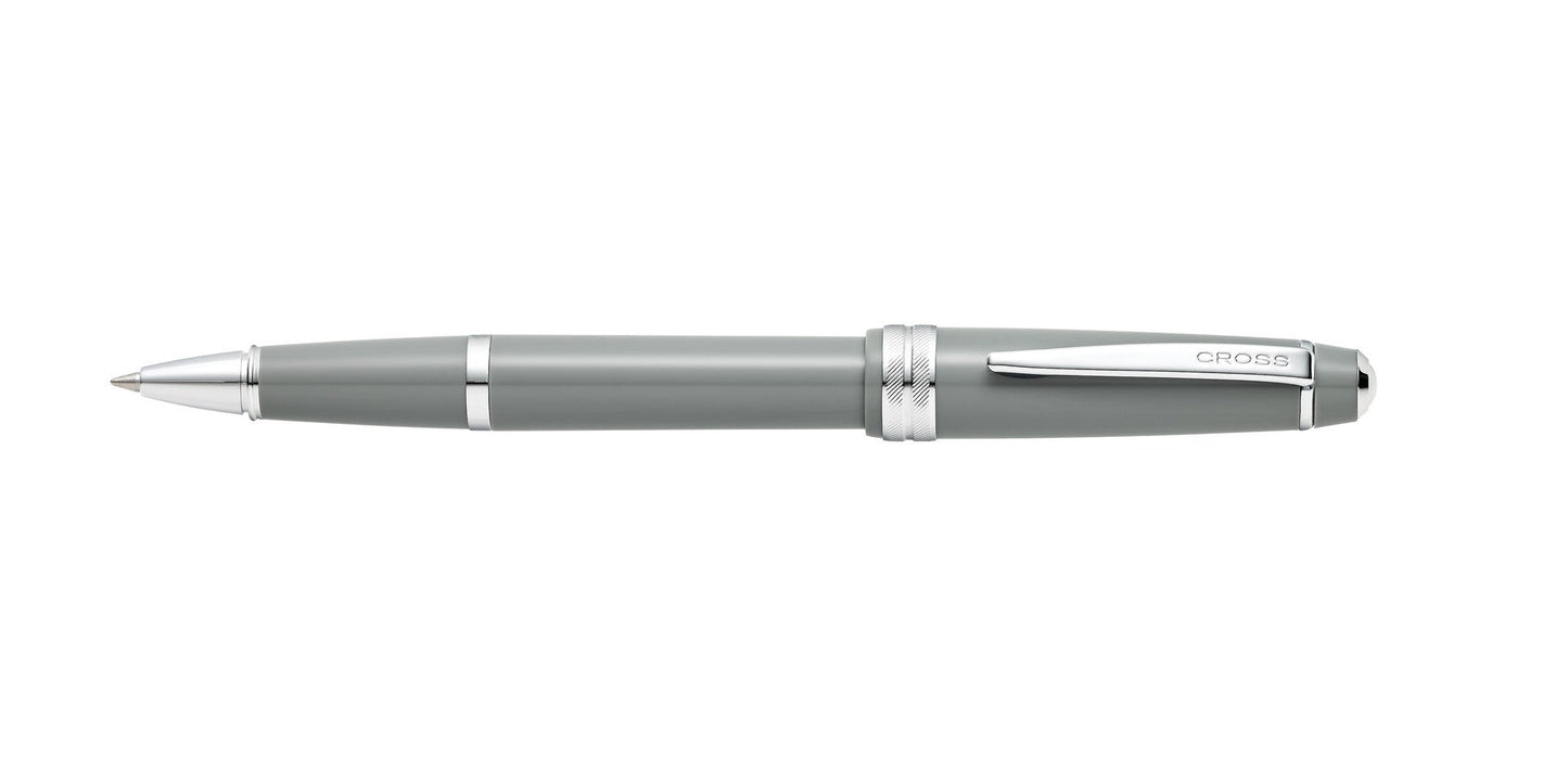 Bailey Light™ Polished Gray Resin Rollerball Pen