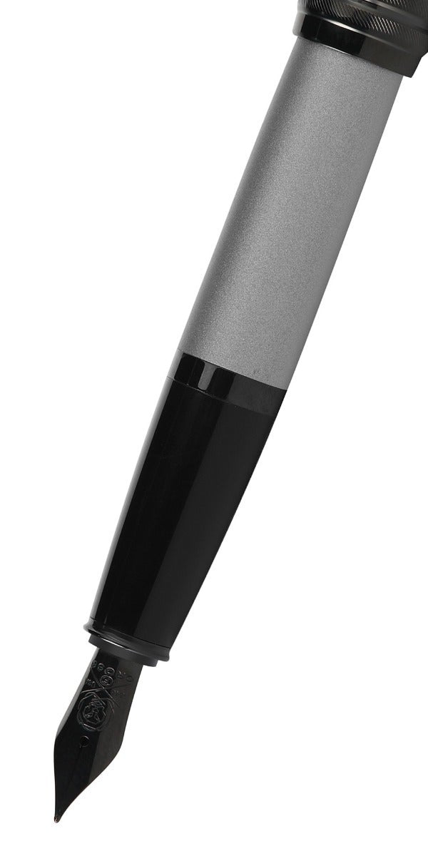 Bailey Matte Gray Lacquer Fountain Pen