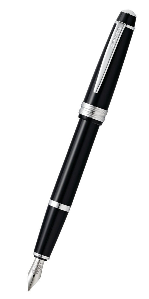 Cross Bailey Light Polished Black Resin Fountain Pen