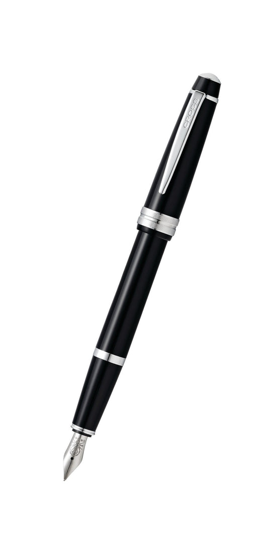 Cross Bailey Light Polished Black Resin Fountain Pen