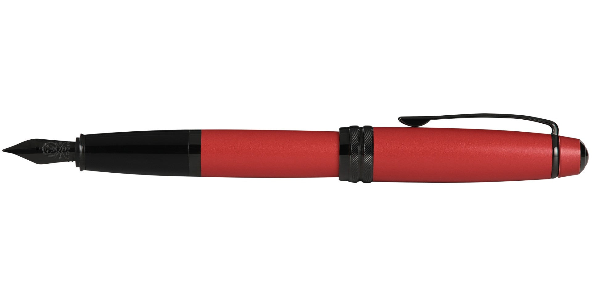 Bailey Matte Red Lacquer Fountain Pen