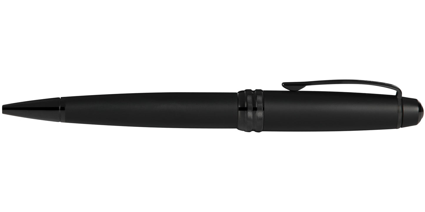 Bailey Matte Black Lacquer Ballpoint Pen