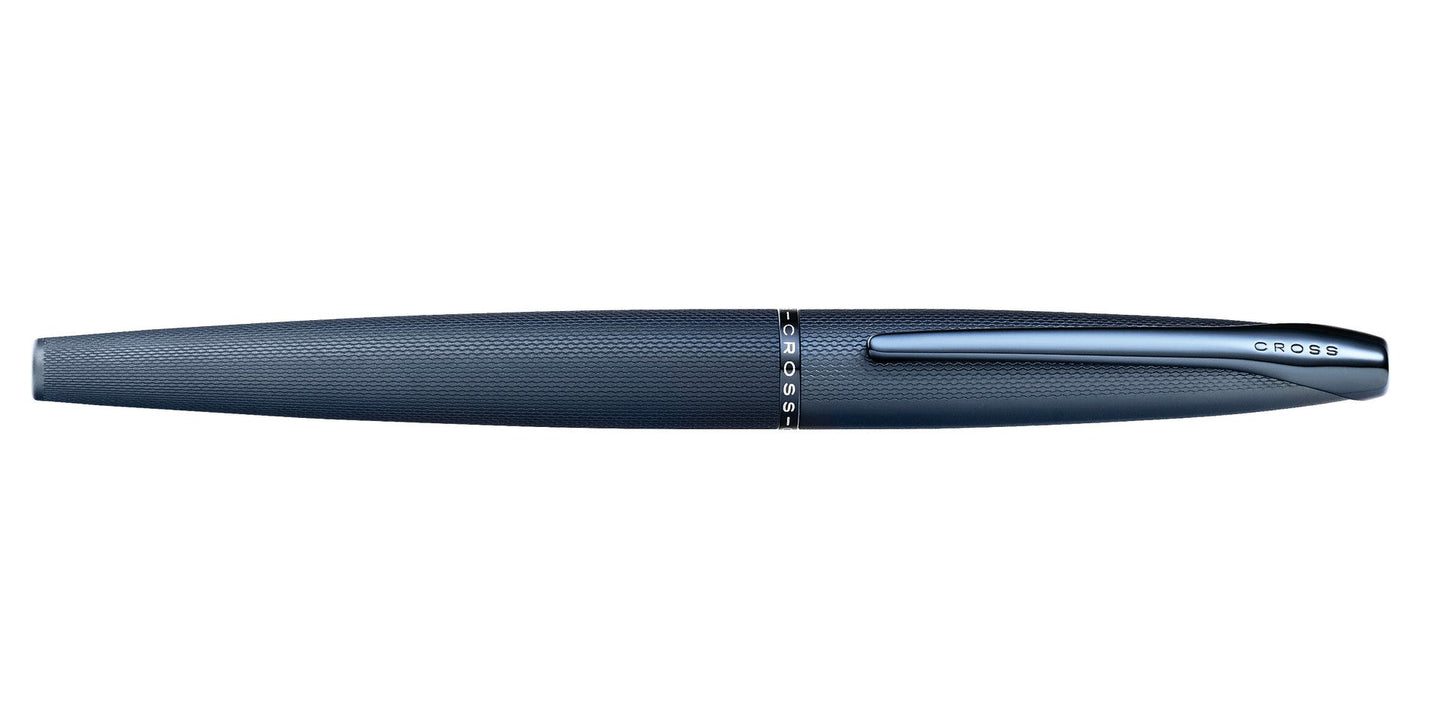 ATX Sandblasted Dark Blue Fountain Pen