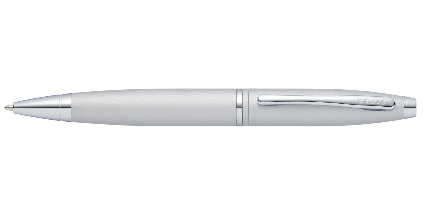 Calais Satin Chrome Ballpoint Pen