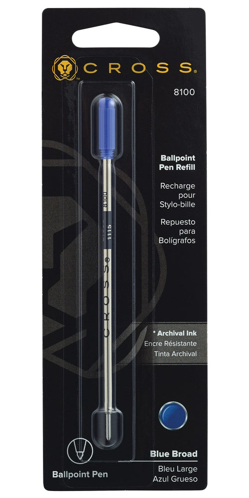 Ballpoint Pen Refill - Blue - Broad
