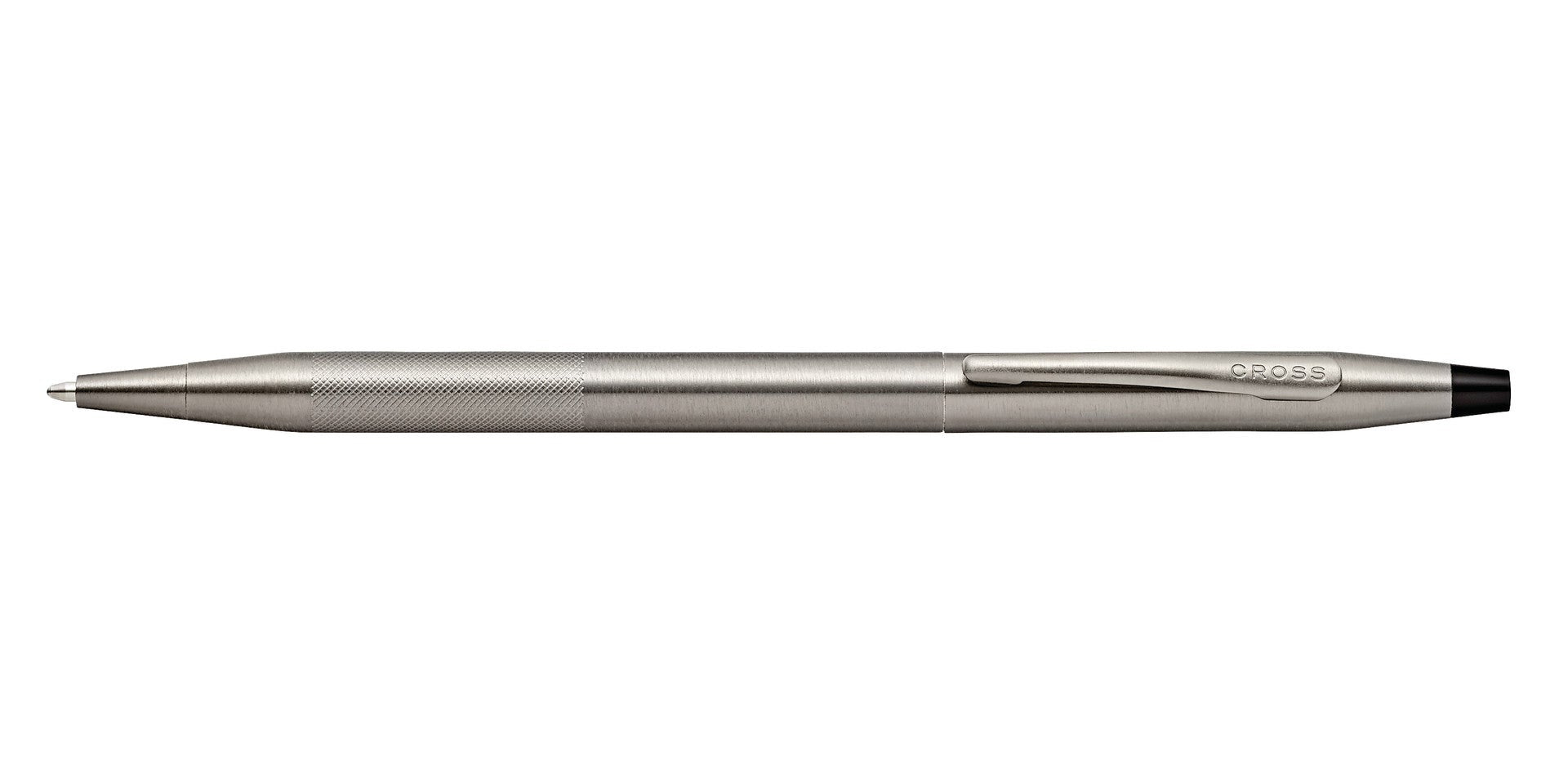 Classic Century Titanium Gray PVD Ballpoint Pen with Micro-knurl Detail