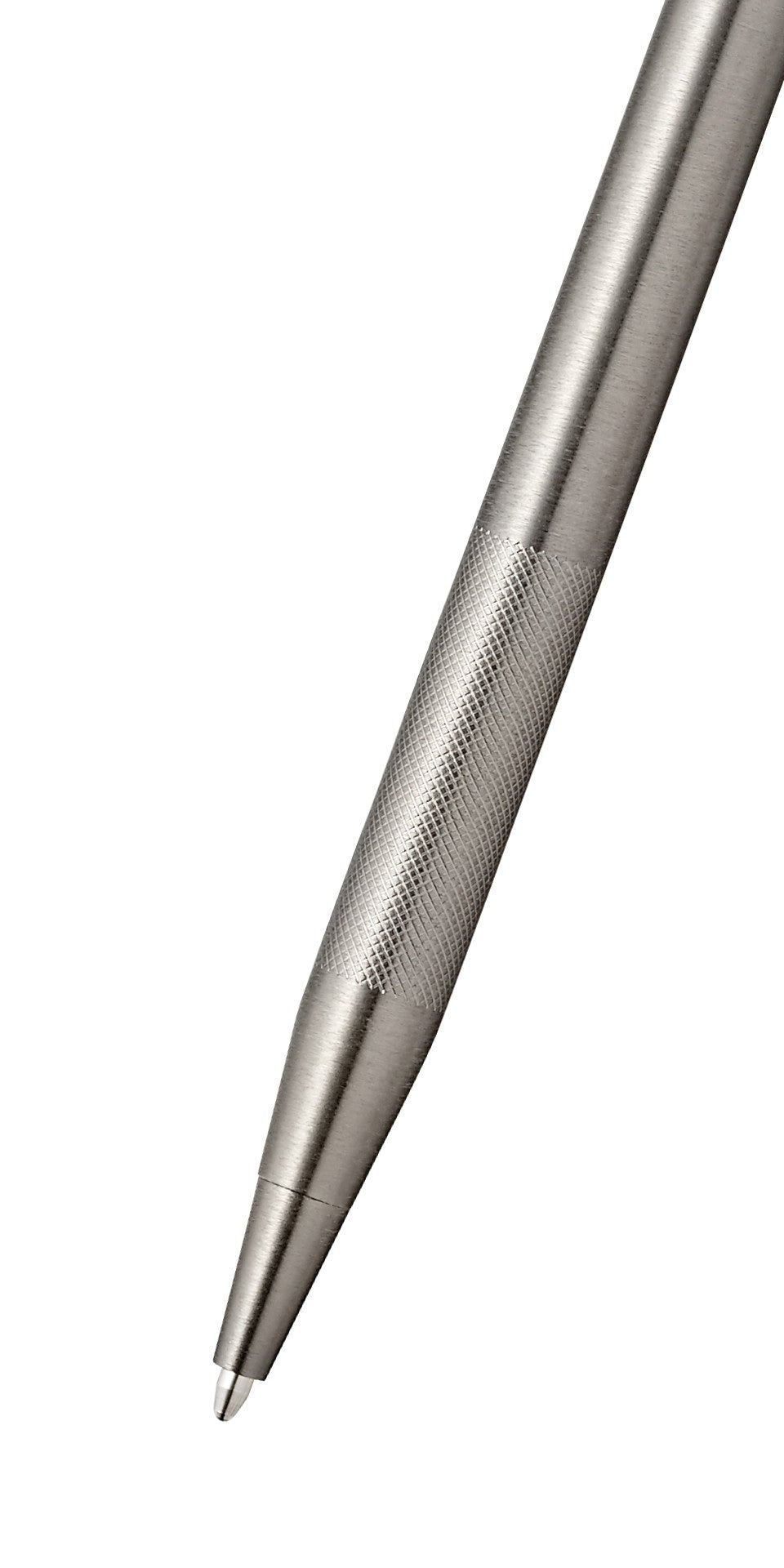 Classic Century Titanium Gray PVD Ballpoint Pen with Micro-knurl Detail