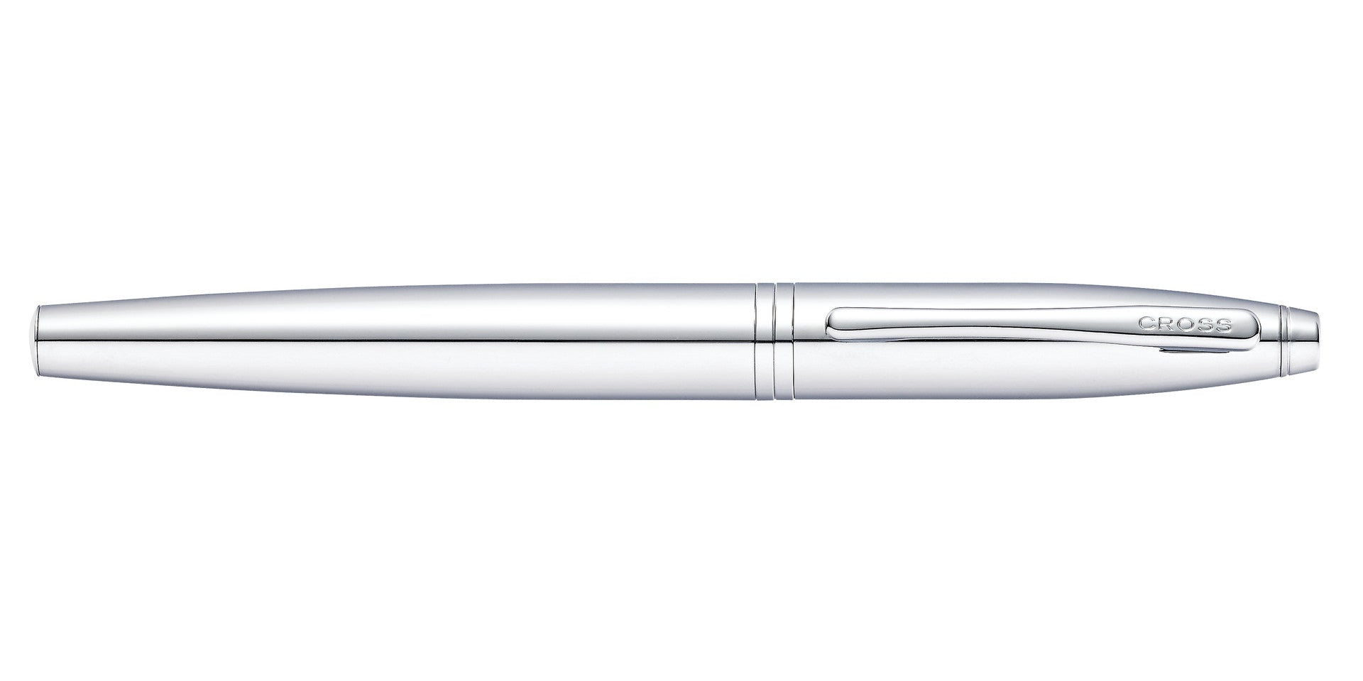 Calais Polished Chrome Rollerball Pen