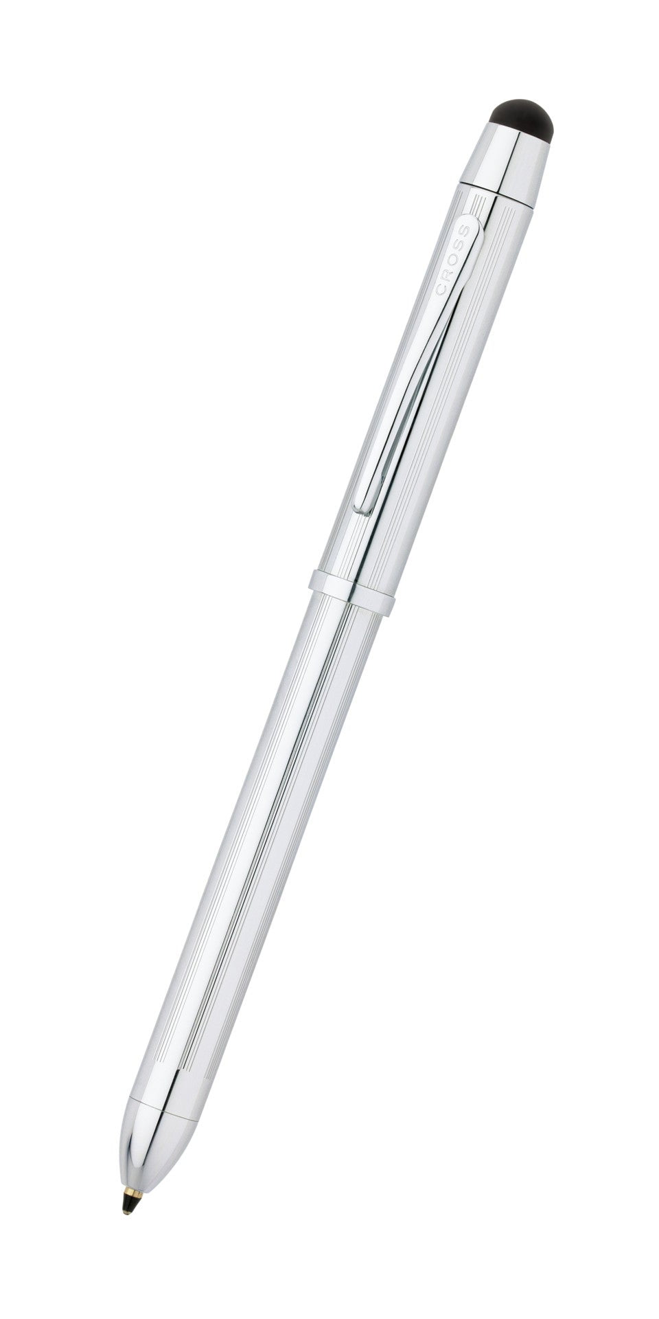 Tech3+ Lustrous Chrome Multifunction Pen