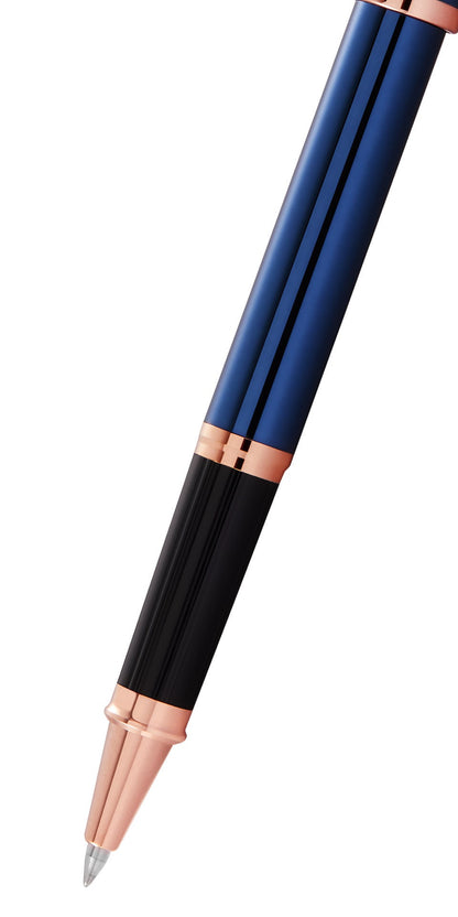 Century II Translucent Cobalt Blue Lacquer Rollerball Pen