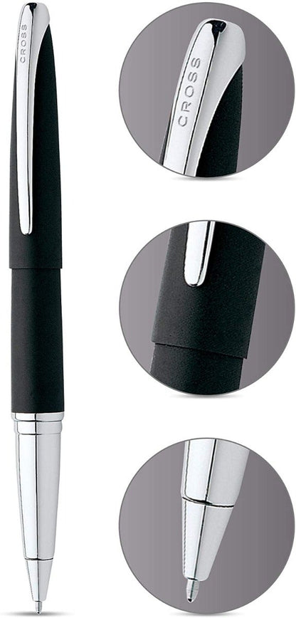 ATX Basalt Black Rollerball Pen